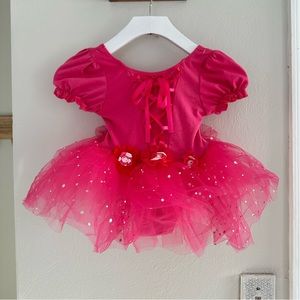 Princess Expressions pink tutu onesie sz: 12-24M
